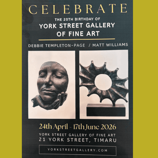 20th Birthday of York St Gallery of Fine Art 2026_Event listing South Canterbury