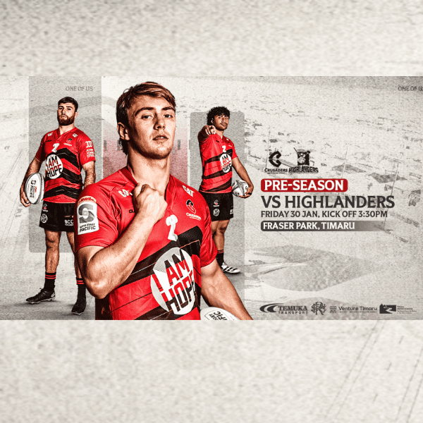 Crusaders vs Highlanders Pre-season 2026