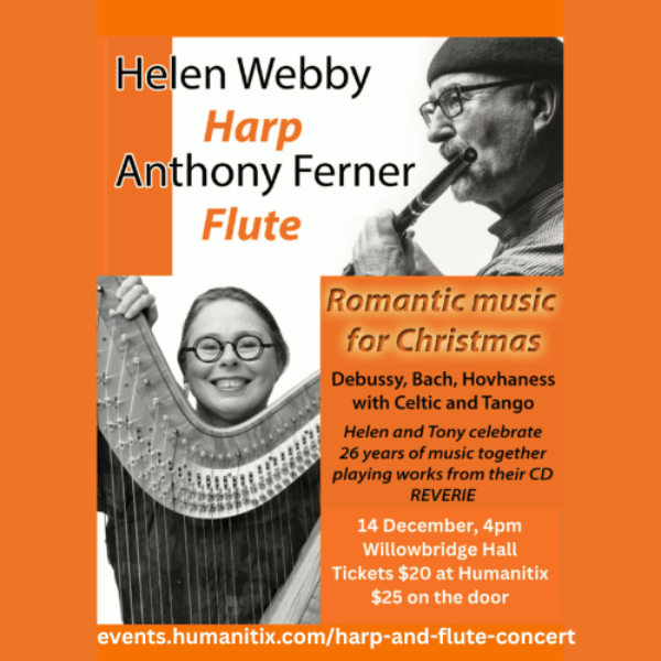 Event: Harp and Flute Concert - South Canterbury District Website