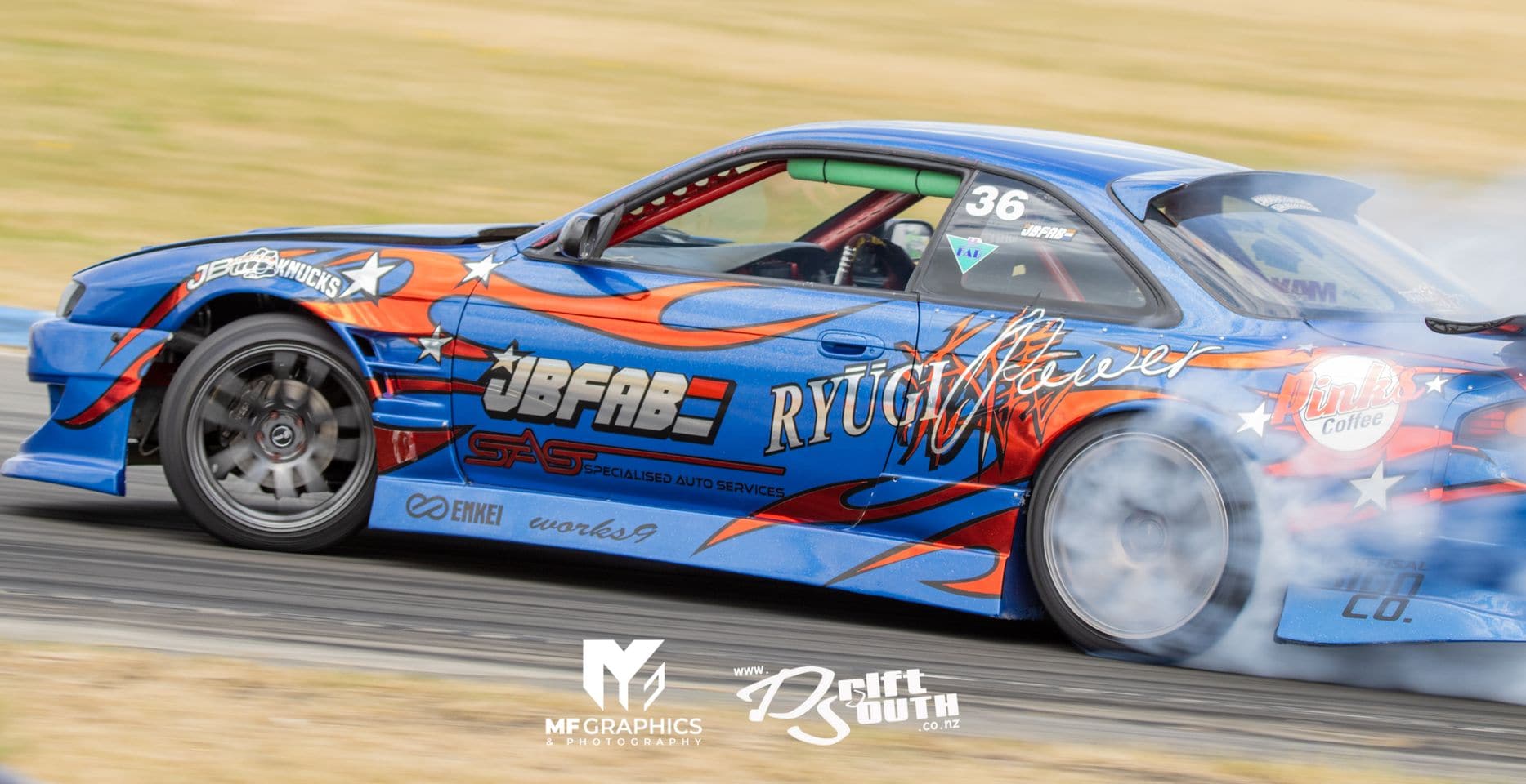 Drift South Round 4 Levels Raceway South Canterbury District site