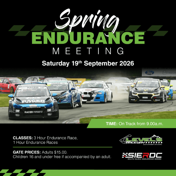 Levels Raceway_Spring endurance meeting Sep 2026