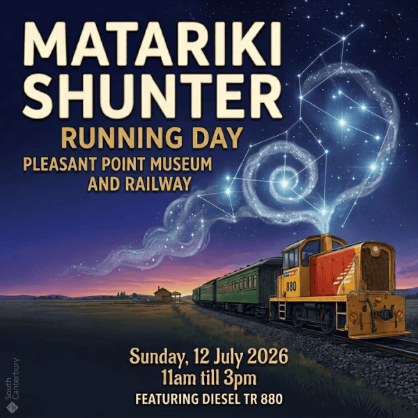 Matariki Shunter Running Day Pleasant Point Museum and Railway