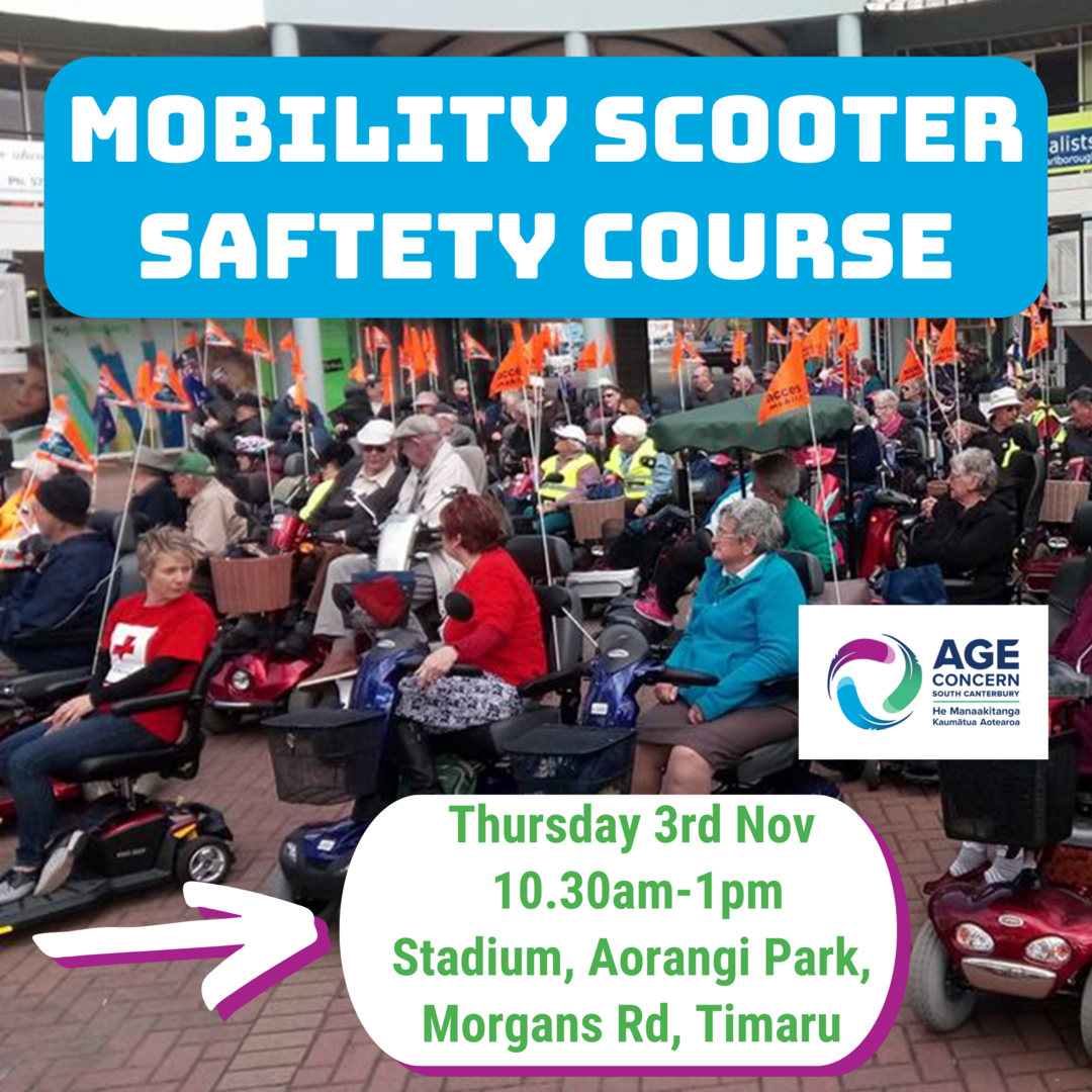 Mobilty Scooter Safety Course South Canterbury District Website