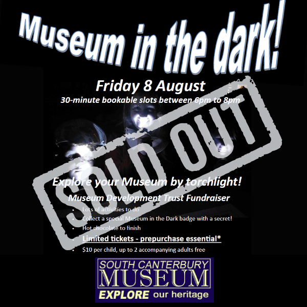Museum in the dark South Canterbury Museum (2)