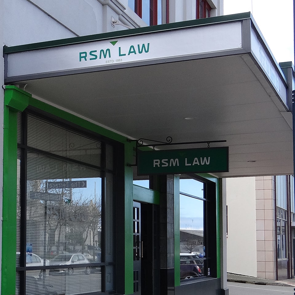 RSM Law South Canterbury District Website