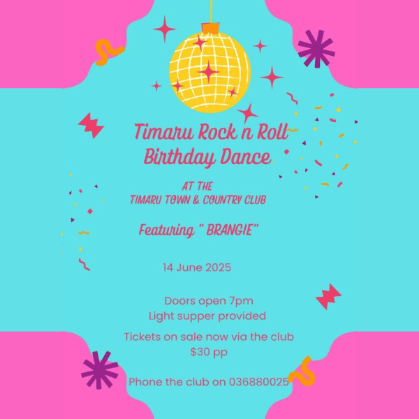 Rock n Roll birthday dance