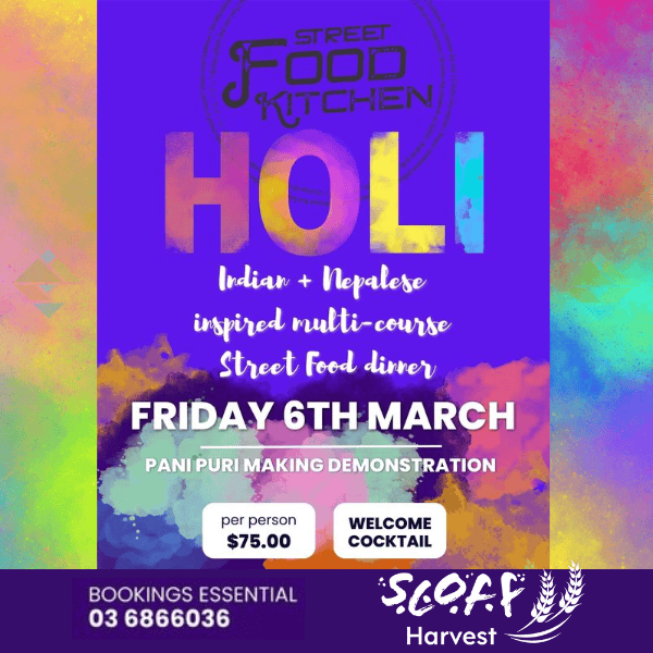 SCOFF Harvest 2026 Holi