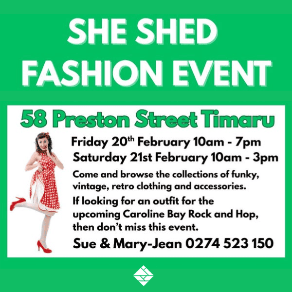 She Shed Fashion Event 2026