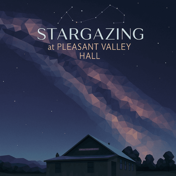 Stargazing at Pleasant Valley Hall Nov 2025