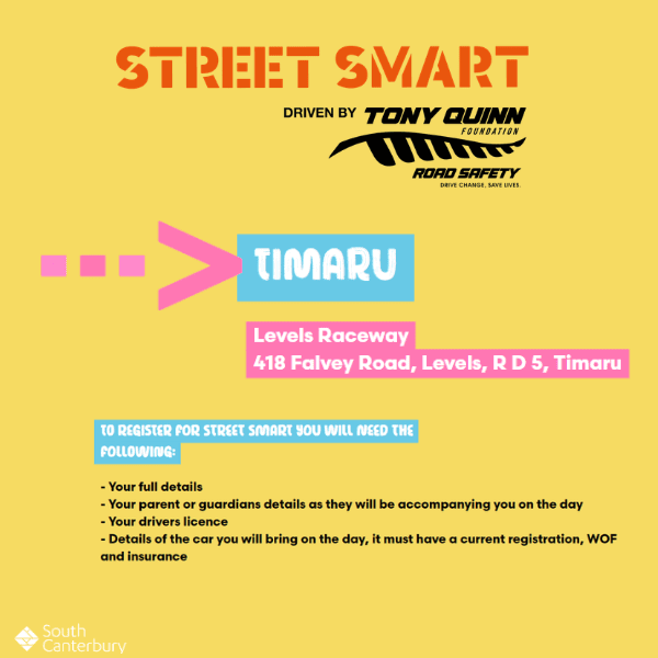 Street Smart Driven by Tony Quinn foundation Driver training