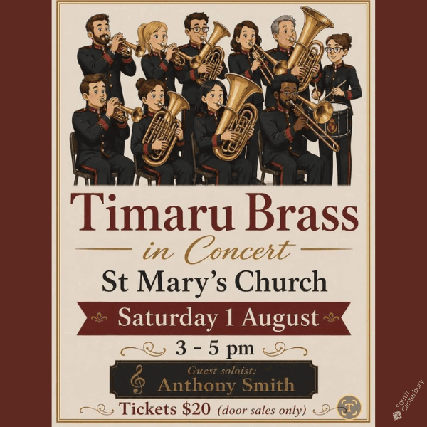 Timaru Brass in Concert August 2026