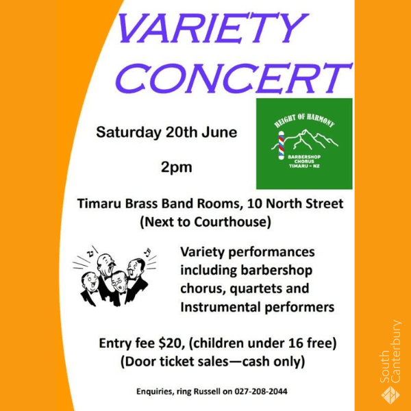 Variety Concert Brass Band Rooms