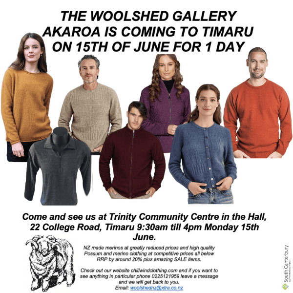 Woolshed gallery popup shop